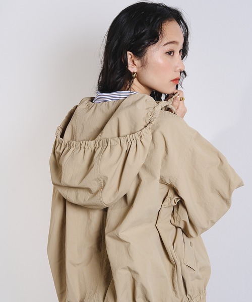 ROSE BUD（ローズバッド）の「GATHER NYLON PARKER（その他アウター・レディース・ピンク/ベージュ・ONE SIZE）」の22枚目の写真