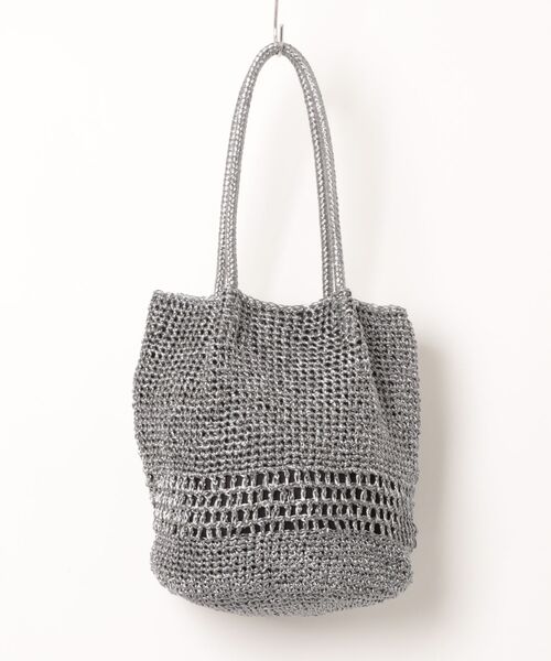 CACHELLIE（カシェリエ）の「METALIC TOTE（トートバッグ・レディース・ブラック/ゴールド/ブラウン/シルバー/ガンメタ/アンティークシルバー・FREE）」の4枚目の写真
