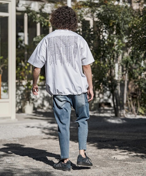 CAMBIO（カンビオ）の「mp14625- Stretch Denim Ankle Tapered Pants デニムパンツ(S66526cmb)（デニムパンツ・メンズ・ライトインディゴブルー/ダークインディゴブルー/ワンウォッシュ・S/M/L/XL）」の16枚目の写真