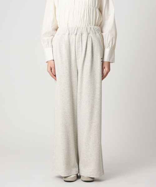 CITEN（シテン）の「＜CITEN＞スウェットロゴパンツ（スウェットパンツ・レディース・ベージュ/ライトグレー・M/S）」の7枚目の写真