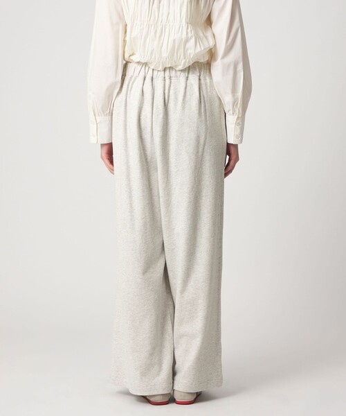 CITEN（シテン）の「＜CITEN＞スウェットロゴパンツ（スウェットパンツ・レディース・ベージュ/ライトグレー・M/S）」の9枚目の写真