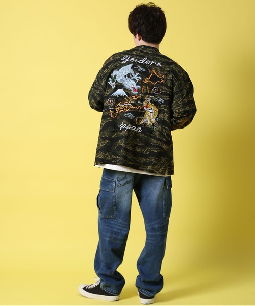 JACKROSE(ジャックローズ)の「YOIDORE 酔虎と酔龍 スカ シャツ(シャツ/ブラウス・メンズ・カモフラージュ・L/M/XL)」の13枚目の写真
