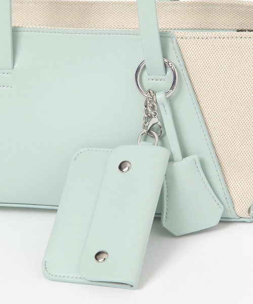 Elura（エルーラ）の「＜kakatoo＞ワイドコンビバック/633024（トートバッグ・レディース・ブルー系その他3/ブラック/ブラウン・FREE）」の17枚目の写真