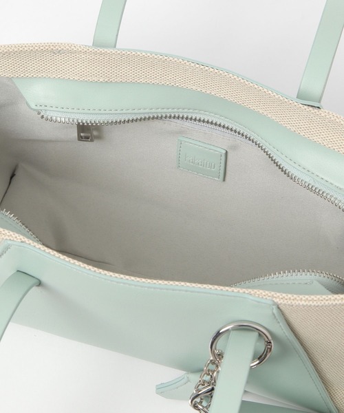 Elura（エルーラ）の「＜kakatoo＞ワイドコンビバック/633024（トートバッグ・レディース・ブルー系その他3/ブラック/ブラウン・FREE）」の15枚目の写真