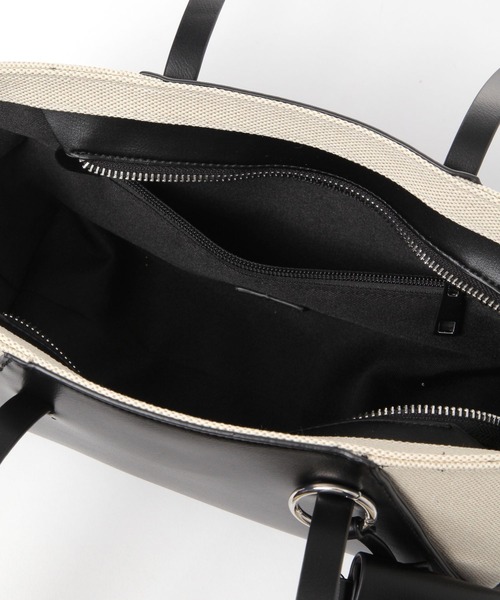 Elura（エルーラ）の「＜kakatoo＞ワイドコンビバック/633024（トートバッグ・レディース・ブルー系その他3/ブラック/ブラウン・FREE）」の4枚目の写真