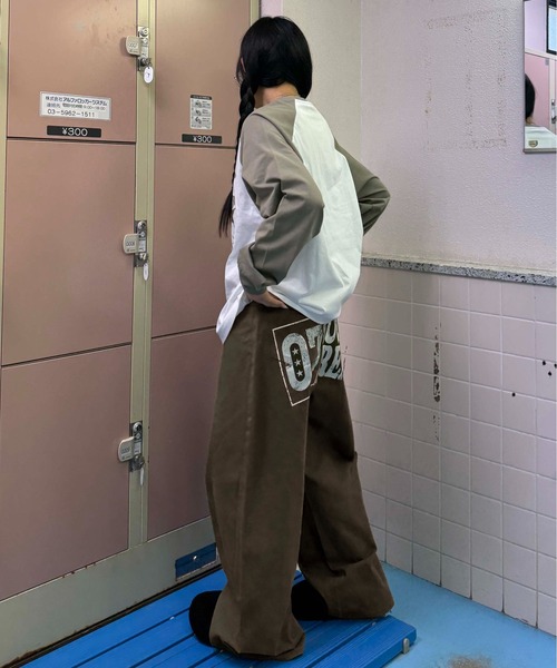 sedacle(セダクル)の「ヒップレタリングツイルパンツ(その他パンツ・メンズ・ブラウン/ブラック・SMALL/LARGE/MEDIUM)」の17枚目の写真