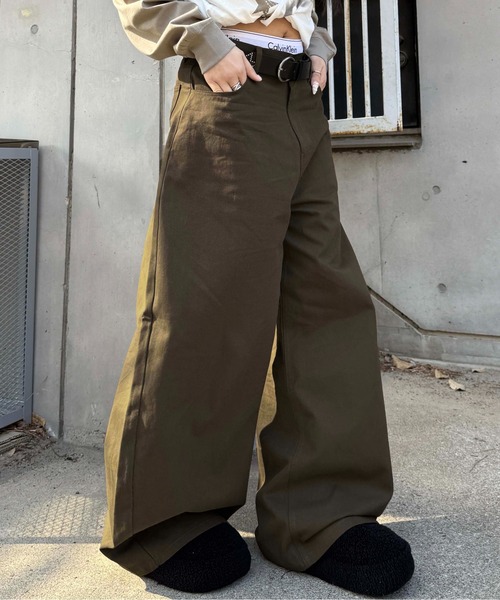 sedacle(セダクル)の「ヒップレタリングツイルパンツ(その他パンツ・メンズ・ブラウン/ブラック・SMALL/LARGE/MEDIUM)」の13枚目の写真