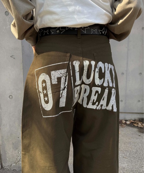 sedacle(セダクル)の「ヒップレタリングツイルパンツ(その他パンツ・メンズ・ブラウン/ブラック・SMALL/LARGE/MEDIUM)」の14枚目の写真