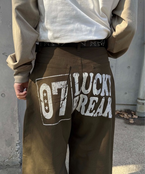 sedacle(セダクル)の「ヒップレタリングツイルパンツ(その他パンツ・メンズ・ブラウン/ブラック・SMALL/LARGE/MEDIUM)」の15枚目の写真