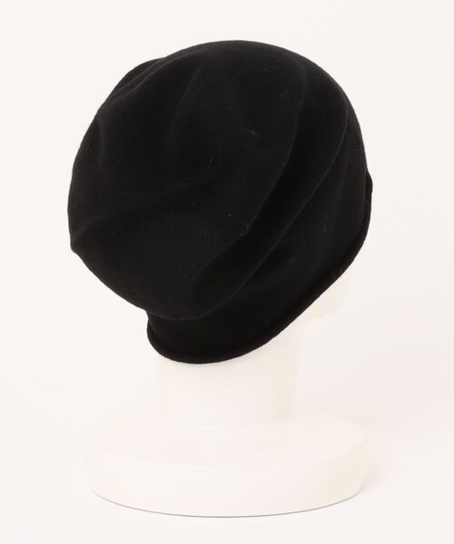 Fun & Daily（ファンアンドデイリー）の「F&D : ウールオーバーニットキャップ（キャップ・レディース・ブラック/チャコールグレー/ブラウン/グレー系その他・FREE）」の6枚目の写真