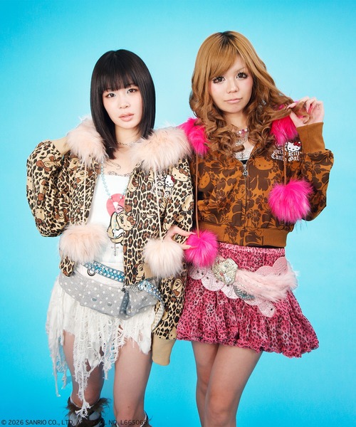 GALFY(ガルフィー)の「『GALFY/ガルフィー』鬼ギャルパーカー【Z】(パーカー・レディース・ベージュ/サックスブルー/ピンク/ブラウン・FREE)」の18枚目の写真