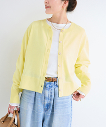 B.C STOCK（ベーセーストック）の「手洗い可 / ハイツイストクルーカーディガン（カーディガン/ボレロ）」