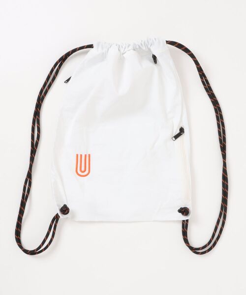 UNIVERSAL OVERALL(ユニバーサルオーバーオール)の「ダブルリンクル ナイロン ナップサック / リュック(バックパック/リュック・レディース・ダークグリーン/ブルー/ホワイト/ラベンダー/オレンジ/ブラック・FREE)」の14枚目の写真