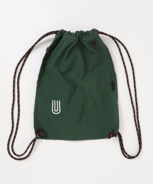 UNIVERSAL OVERALL(ユニバーサルオーバーオール)の「ダブルリンクル ナイロン ナップサック / リュック(バックパック/リュック・レディース・ダークグリーン/ブルー/ホワイト/ラベンダー/オレンジ/ブラック・FREE)」の16枚目の写真