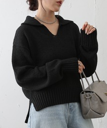 ミニブークレスキッパーニットプルオーバー