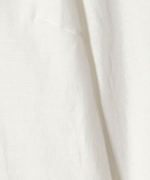 ATTISESSION（アティセッション）の「＜ATTISESSION＞コットン シルク ホック シャツ（シャツ/ブラウス・レディース・ホワイト/ライラック・FREE）」の15枚目の写真