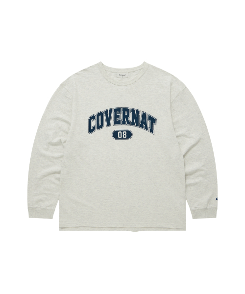COVERNAT(カバーナット)の「スラブアーチロゴロングスリーブヘザーグレー(Tシャツ/カットソー・メンズ・その他・X-LARGE/XX-LARGE/X-SMALL/SMALL/MEDIUM/LARGE)」の2枚目の写真