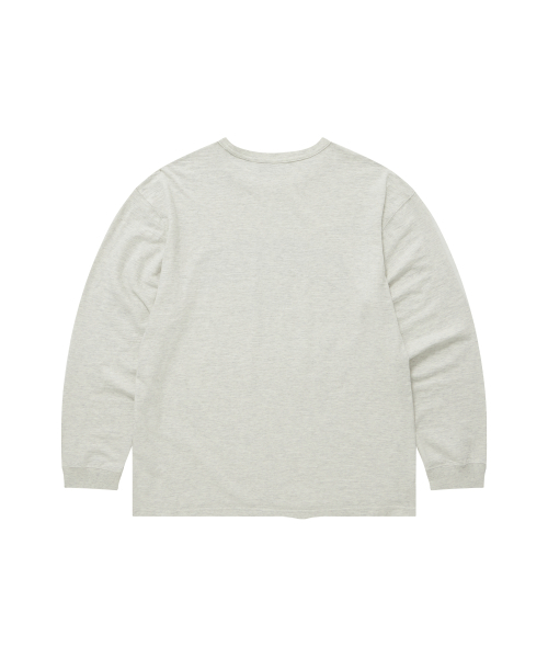 COVERNAT(カバーナット)の「スラブアーチロゴロングスリーブヘザーグレー(Tシャツ/カットソー・メンズ・その他・X-LARGE/XX-LARGE/X-SMALL/SMALL/MEDIUM/LARGE)」の3枚目の写真