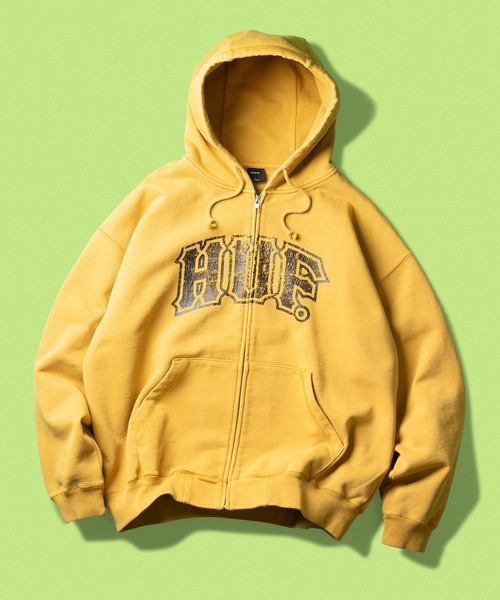 CLASSIC ARCH FULL ZIP HOODIE（パーカー）｜HUF（ハフ）の