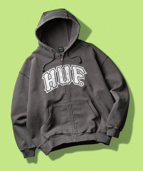 HUF パーカー　XL CLASSIC ARCH FULL ZIP HOODIE（パーカー）｜HUF（ハフ）の
