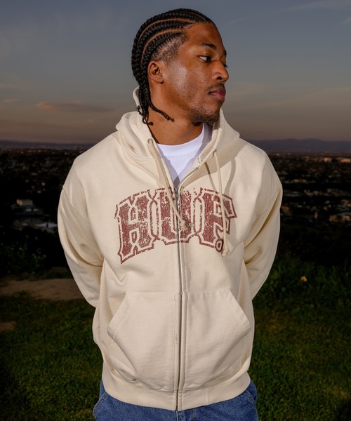 CLASSIC ARCH FULL ZIP HOODIE（パーカー）｜HUF（ハフ）の