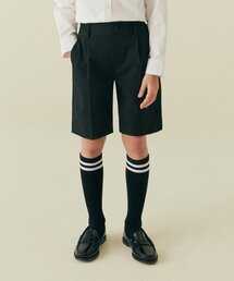 バンディングハーフスラックス[ブラック]
