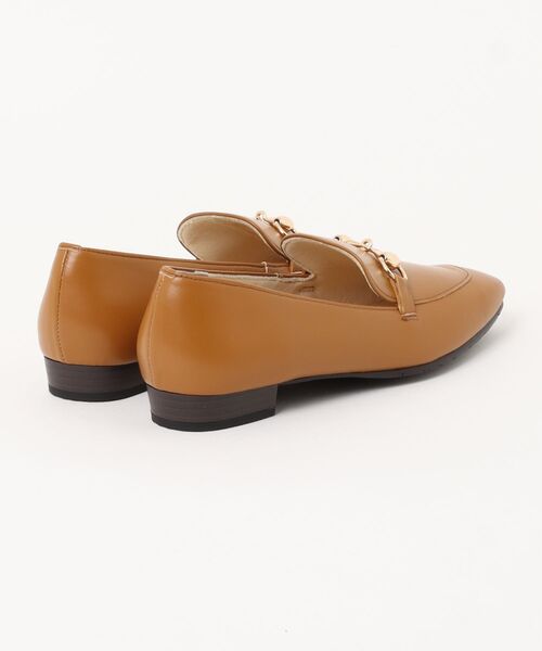 Pointer(shoes)(ポインター)の「【日本製 天然皮革】ビット付きローファー パンプス(ローファー・レディース・ライトブラウン/ホワイト/その他/ブラック/ベージュ系その他・22cm/24cm/23.5cm/23cm/22.5cm/24.5cm)」の6枚目の写真