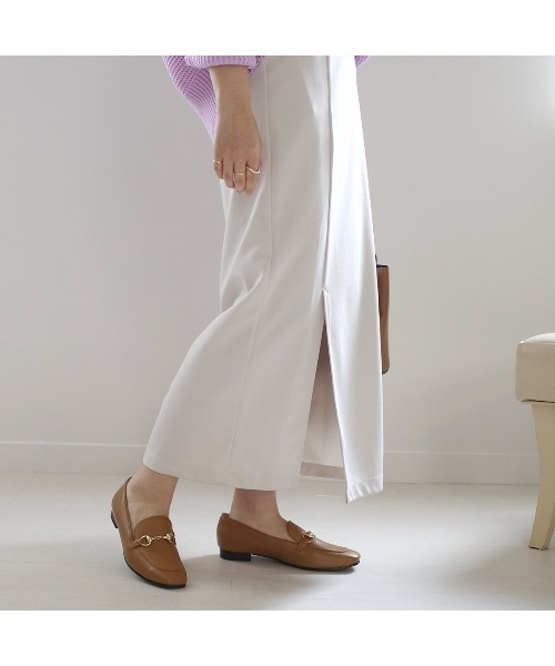 Pointer(shoes)(ポインター)の「【日本製 天然皮革】ビット付きローファー パンプス(ローファー・レディース・ライトブラウン/ホワイト/その他/ブラック/ベージュ系その他・22cm/24cm/23.5cm/23cm/22.5cm/24.5cm)」の8枚目の写真