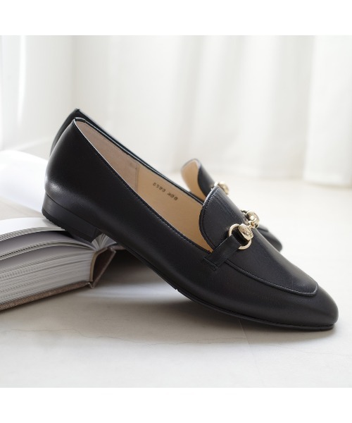 Pointer(shoes)(ポインター)の「【日本製 天然皮革】ビット付きローファー パンプス(ローファー・レディース・ライトブラウン/ホワイト/その他/ブラック/ベージュ系その他・22cm/24cm/23.5cm/23cm/22.5cm/24.5cm)」の17枚目の写真