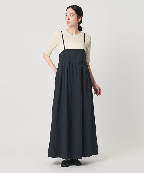 BEAUTY&YOUTH UNITED ARROWS(ビューティーアンドユースユナイテッドアローズ)の「ポリエステル 2WAY コンパクトカットソー(Tシャツ/カットソー・レディース・オフホワイト/ブラック/シャーベット/ダークブラウン・FREE)」の16枚目の写真