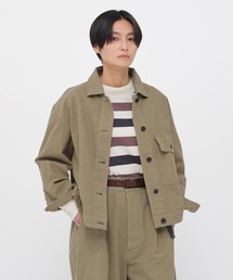MHL.（エムエイチエル）の「BELGIAN LINEN COTTON PLAINWEAV（ブルゾン）」