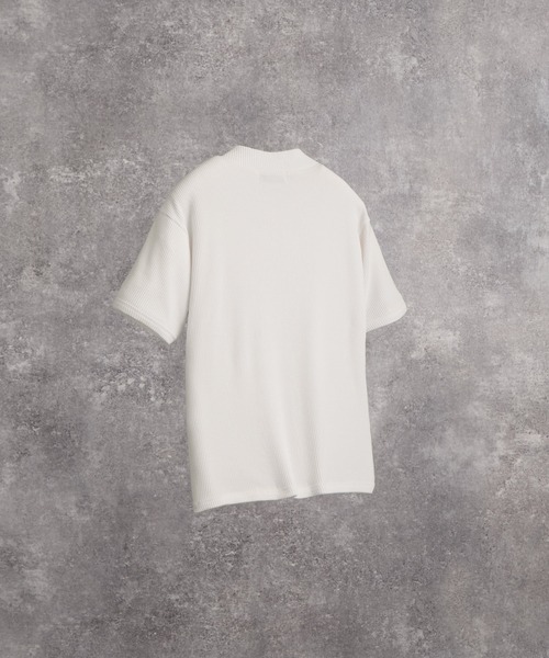 ADRER(アドラー)の「Half-Zip Compact Rib Tee / Absorbent Quick Dry / ハーフジップ コンパクトリブT(吸水速乾)(Tシャツ/カットソー・メンズ・ブラック/ホワイト・L/M/S/XS)」の19枚目の写真