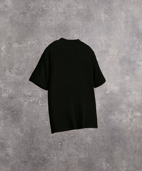 ADRER(アドラー)の「Half-Zip Compact Rib Tee / Absorbent Quick Dry / ハーフジップ コンパクトリブT(吸水速乾)(Tシャツ/カットソー・メンズ・ブラック/ホワイト・L/M/S/XS)」の21枚目の写真