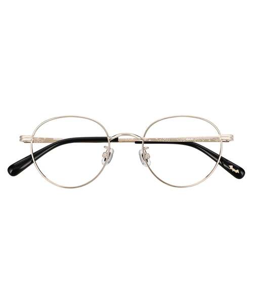 Zoff(ゾフ)の「Zoff|にじさんじ 【葛葉モデル】ボストン型 メガネ(メガネ・レディース・ゴールド系その他3・FREE)」の3枚目の写真
