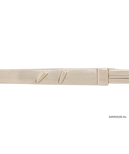 Zoff(ゾフ)の「Zoff|にじさんじ 【葛葉モデル】ボストン型 メガネ(メガネ・レディース・ゴールド系その他3・FREE)」の5枚目の写真