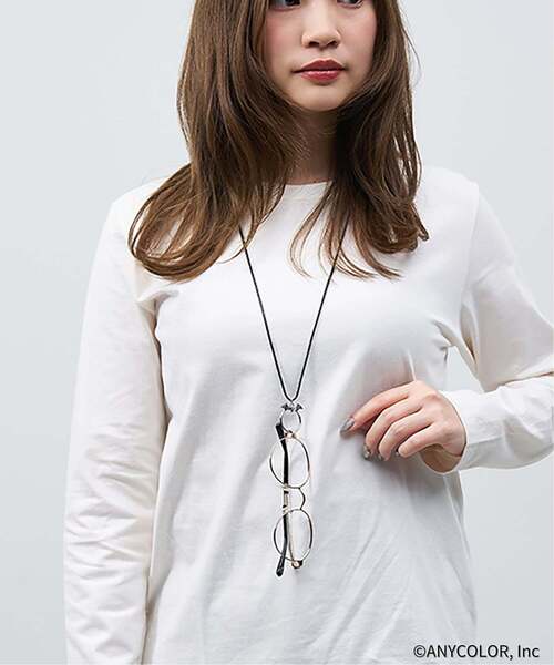 Zoff(ゾフ)の「Zoff|にじさんじ 【葛葉モデル】ボストン型 メガネ(メガネ・レディース・ゴールド系その他3・FREE)」の20枚目の写真