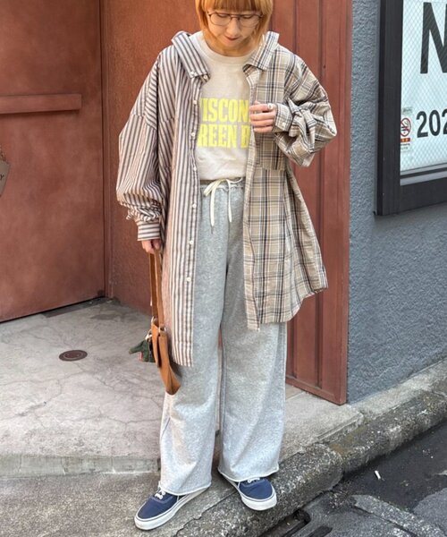 etsinta（エシンタ）の「【etsinta】2wayシャツスカート（スカート・レディース・ブラウン/ネイビー・ONE SIZE）」の22枚目の写真