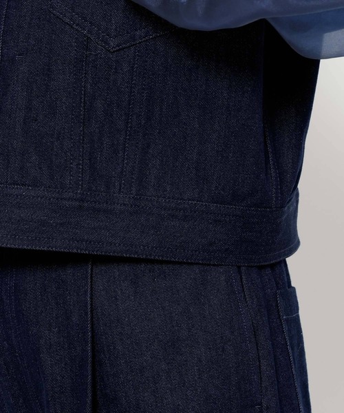 HARE（ハレ）の「シアーキリカエデニムブルゾン(HARE)（ブルゾン・レディース・ブラック/ブルー・FREE）」の22枚目の写真