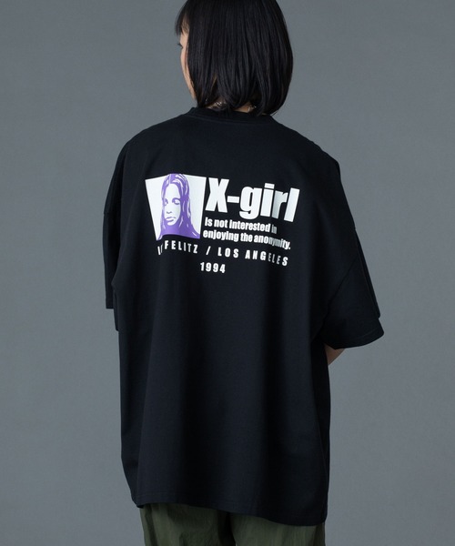 ANONYMITY S/S BIG TEE DRESS（ドレス）｜X-girl（エックスガール）の