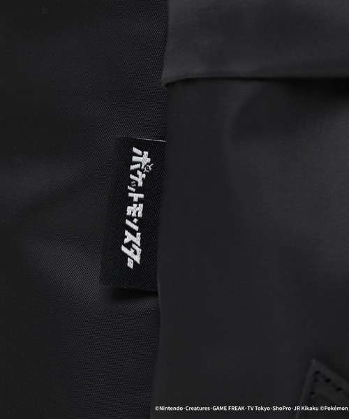 Manhattan Portage BLACK LABEL（マンハッタンポーテージ　ブラックレーベル）の「STUYTOWN BACKPACK TWL POKEMON（バックパック/リュック・メンズ・ブラック・MEDIUM）」の14枚目の写真