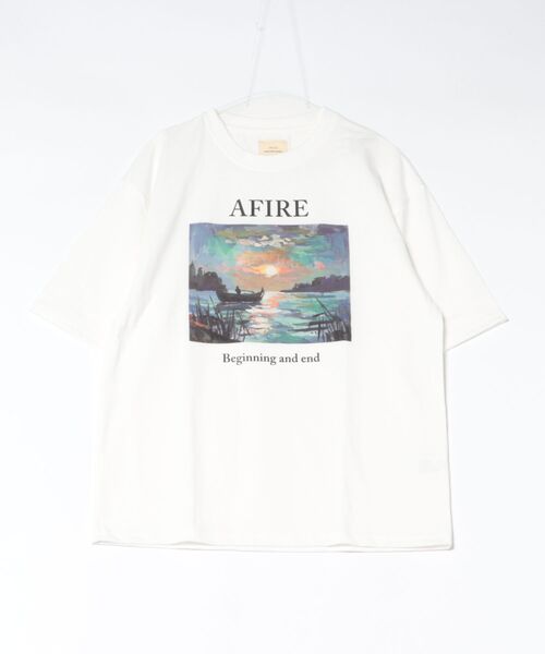 CORISCO（コリスコ）の「フォトシーン柄TEE(M1)（Tシャツ/カットソー・メンズ・ブラック系2/ホワイト系2/ホワイト系1/ブラック系1・X-LARGE/LARGE/MEDIUM）」の12枚目の写真