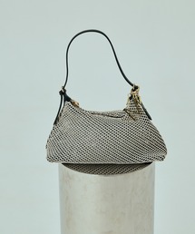 EIMY ISTOIRE（エイミーイストワール）の「ロゴチャームメッシュバッグ（ハンドバッグ）」