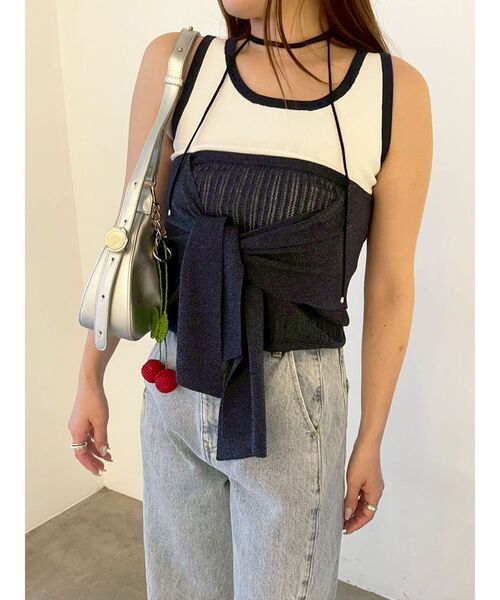 LAGUNAMOON（ラグナムーン）の「【MUL】ATTE BAG（ハンドバッグ・レディース・シルバー/アイボリー/ブラック・FREE）」の20枚目の写真