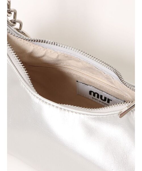 LAGUNAMOON（ラグナムーン）の「【MUL】ATTE BAG（ハンドバッグ・レディース・シルバー/アイボリー/ブラック・FREE）」の4枚目の写真