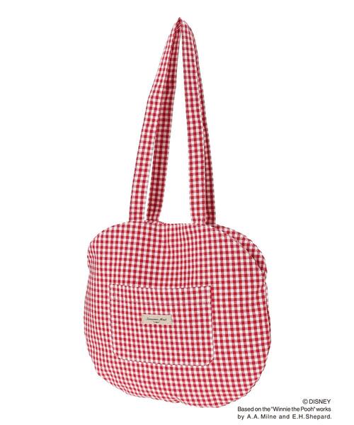 Samansa Mos2（サマンサ モスモス）の「【Disney】くまのﾌﾟｰさん/ﾚｰｽ付き丸ﾊﾞｯｸﾞ（ハンドバッグ・レディース・ブラック/ベージュ/レッド・F）」の22枚目の写真