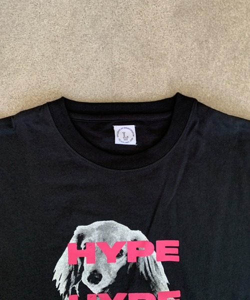 link lot(リンクロット)の「アニマルフォト3段カラーロゴプリントTシャツ(Tシャツ/カットソー・メンズ・ブラック/ホワイト・L/M)」の8枚目の写真