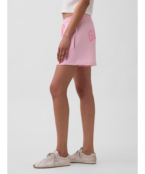 GAP(ギャップ)の「3インチ フレンチテリー リラックスフィットGAPロゴ スウェットショートパンツ(その他パンツ・レディース・ブルー/ブラック/グレー/ピンク・S/XS/XXS/M/L)」の21枚目の写真