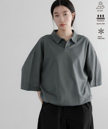 LOWRYS FARM | 【LFM(U)】somartiカノコポロSS 663682/接触冷感・UVカット・クイックドライ(Tシャツ/カットソー)