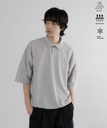 【LFM(U)】somartiカノコポロSS 663682/接触冷感・UVカット・クイックドライ
