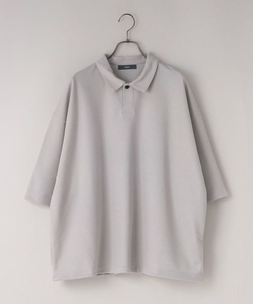LOWRYS FARM(ローリーズファーム)の「【LFM(U)】somartiカノコポロSS 663682/接触冷感・UVカット・クイックドライ(Tシャツ/カットソー・メンズ・グリーン/ライトグレー/ブラック・MEDIUM/LARGE)」の21枚目の写真